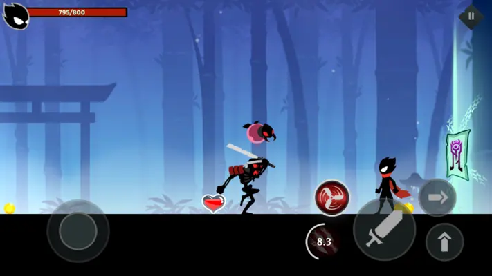 Stickman Revenge 4: Epic War android App screenshot 4