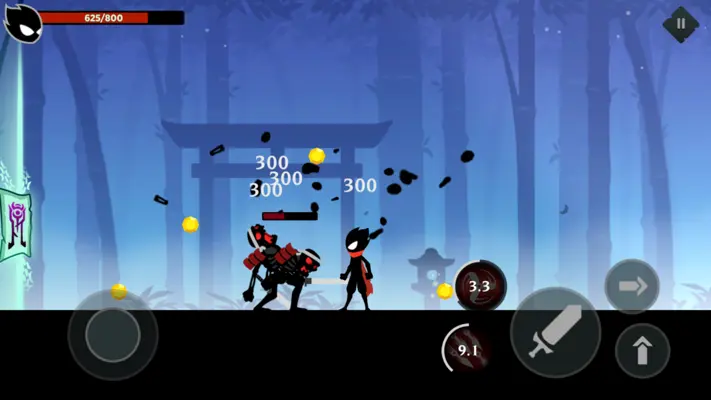 Stickman Revenge 4: Epic War android App screenshot 5