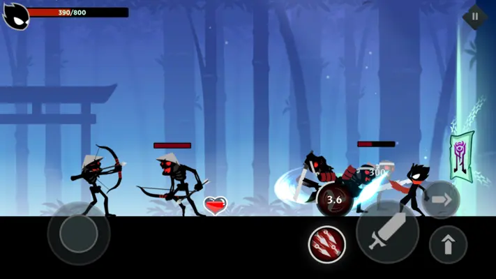 Stickman Revenge 4: Epic War android App screenshot 8